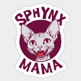 Sphynx Cat Mama Sticker